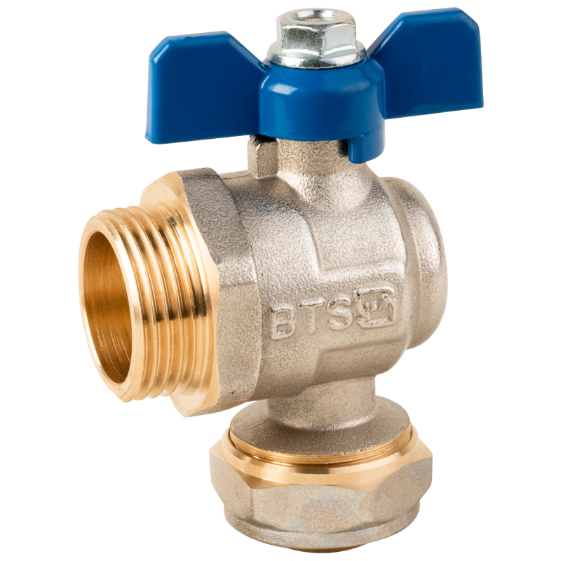 Compression Elbow Ball Valve