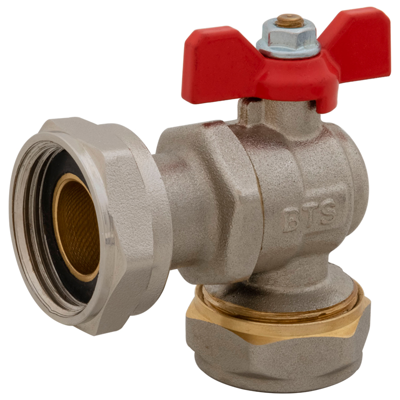 Swivel Compression Elbow Ball Valve